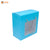 SOLID BLUE PASTEL COLOR WITH WINDOW GIFT BOX | ( 8" x 8" x 4")