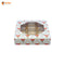 9 CAVITY CHOCOLATE BOX TRADITIONAL LOTUS PATTEN |  ( 5.75" X 5.75" X 1.25" )