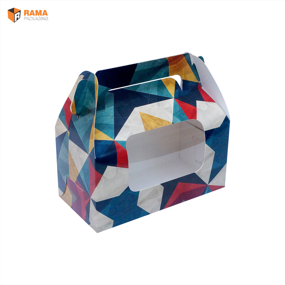 2 JAR BOX GEOMATRICAL PATTERN | ( 7