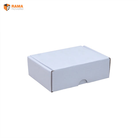 Corrugated Mailer Box | Hamper Box | WHITE - (4.5"X3"X1.5)