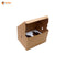 2 Cupcake Box Brown | Craft Box (6"X4.5"X3.5")