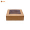 4 Brownie Box Brown | Craft Box (5.75" X 5.75" X 1.75")