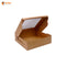 4 Brownie Box Brown | Craft Box (5.75" X 5.75" X 1.75")