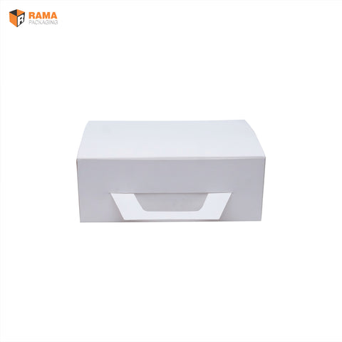 SNAP BOX WHITE (7.5 x 5.5 x 3.0 inches)