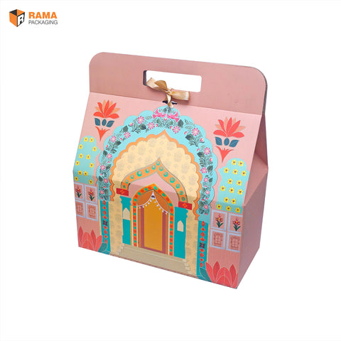 Large – Palace Arch Box | Festive Box (12"×6"×6") |  Sanskriti Collection