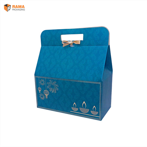 Diwali Ratna Box - Medium | Festive Box (8"×4"×6") |  Sanskriti Collection