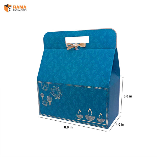 Diwali Ratna Box - Medium | Festive Box (8"×4"×6") |Sanskriti Collection