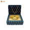 Royal Blue Premium Box with Carry Bag | Festive Box (10.5"×10.5"×2.5") |  Sanskriti Collection