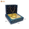 Royal Blue Premium Box with Carry Bag | Festive Box (10.5"×10.5"×2.5") |  Sanskriti Collection