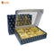 Navy Royale Premium 12 Cavity Window Gift Box with Carry Bag | Festive Box (12"×9.5"×2.5") |  Sanskriti Collection