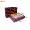 Maroon Regal Premium 12 Cavity Window Gift Box with Carry Bag | Festive Box (12"×9.5"×2.5") |  Sanskriti Collection