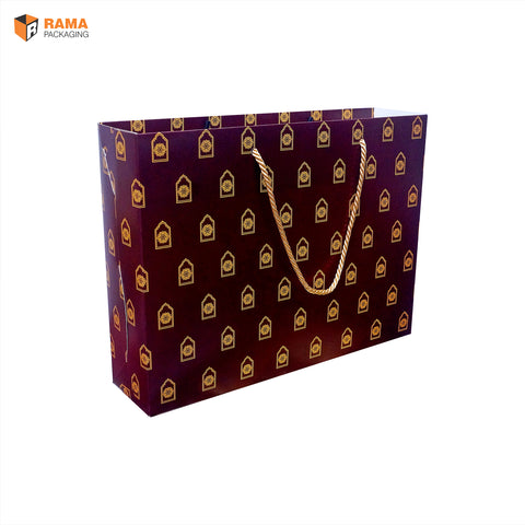 Maroon Regal Premium 12 Cavity Window Gift Box with Carry Bag | Festive Box (12"×9.5"×2.5") |  Sanskriti Collection