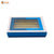 Elegant Blue Window Box | Festive Box (8.5"×6"×1") |Sanskriti Collection