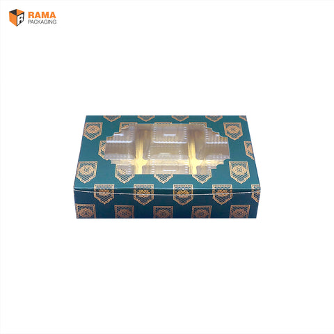 Emerald Indulgence 6-Cavity Box | Festive Box | Sanskriti Collection