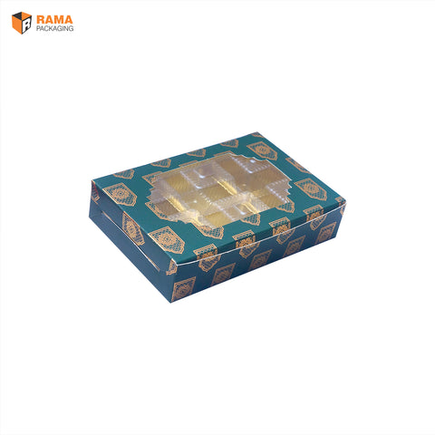 Emerald Indulgence 6-Cavity Box | Festive Box | Sanskriti Collection