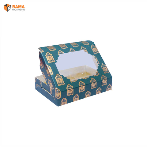 Emerald Indulgence 6-Cavity Box | Festive Box | Sanskriti Collection