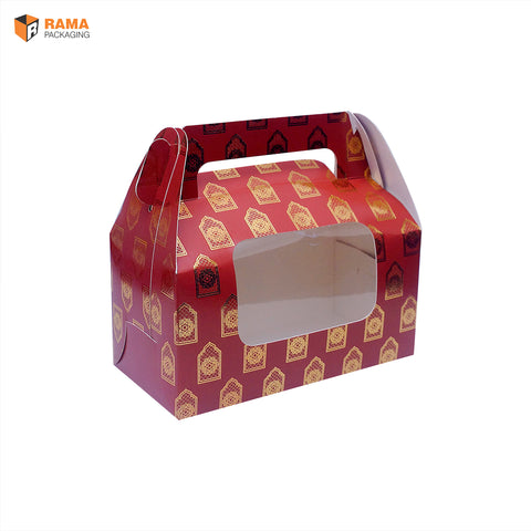 Crimson Carry Delight Box | Festive Box | Sanskriti Collection