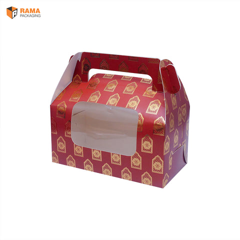 Crimson Carry Delight Box | Festive Box | Sanskriti Collection