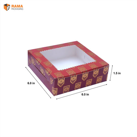 Crimson 4 Brownie Bliss Box | Festive Box | Sanskriti Collection