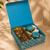 Blue Meenakari Box (10.4"x10"x3.5") | Festive Collection | Sanskriti Collection 3.0
