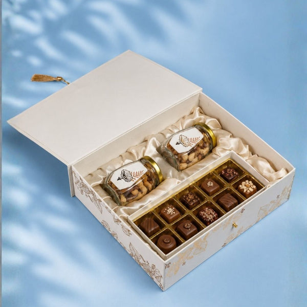 Pushp Lata Box (11.6"x9.7"x3.1") | Festive Collection | Sanskriti Collection 3.0
