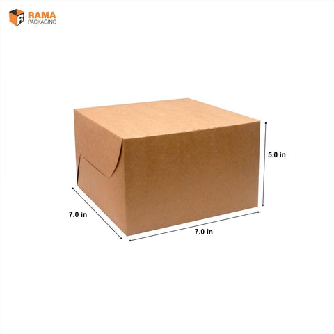 Cake Box - 250GM (7"x7"x5") | Craft Box