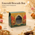 Emerald Brocade Box | Small | (7.5"x4"x3") | Festive Collection | Sanskriti Collection 3.0
