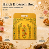 Haldi Blossom Box | Small | (8"x4"x6") | Festive Collection | Sanskriti Collection 3.0