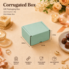 Corrugated Mailer Box – Mint Hamper Box – 3.5 x 3 x 1.75 inch