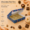 9 CAVITY BLUE FOIL PRINTING BOX - ( 5.75" X5.75" X1.26" )