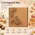 Corrugated Petal Craft Box (6