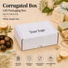 Corrugated Mailer Box – White Hamper Box – 4.5 x 3 x 1.5 inch