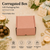 Corrugated Mailer Box – Peach Hamper Box – 4.5 x 4.5 x 2 inch