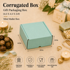 Corrugated Mailer Box – Mint Hamper Box – 4.5 x 4.5 x 2 inch