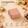 Corrugated Mailer Box – Peach Hamper Box – 3.5 x 3 x 1.75 inch