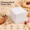 Pastry Box – 1 Piece – White – 4 x 4 x 3.5 inch