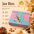 BLOSSOM BIRD HARMONY DESIGN 2 JAR WITH RIGID - (8.25" X 7.25" x 2.5" )