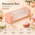 Macaron Box for 5 - Peach - (5cmx18cmx5cm)