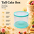 Tall Cake Box – Round – Mint – 7 x 7 x 9 inch