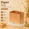Paper Bag -Multipurpose - (9.0"x 6.0"x 7.0")