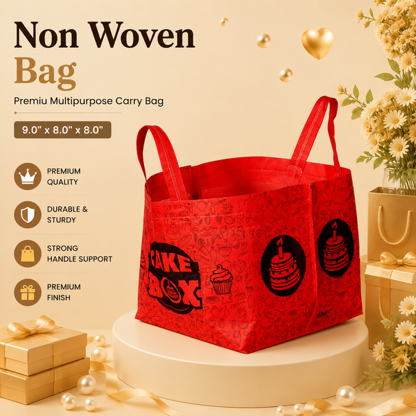 Non Woven Bag For 500g - MultiPurpose - (9"x 8"x 8")