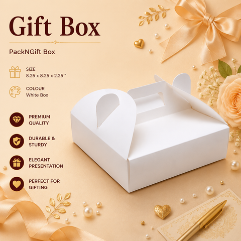 PackNGift BOX (8.25 x 8.25 x 2.25 inches)