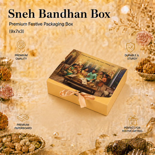 Sneh Bandhan Box |Big | (9x7x3) | Festive Collection | Sanskriti Collection