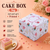 Cake Box - 1Kg - 10"x10"x5" - Printed Box