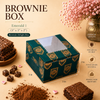 Brownie Box – 1 Piece – Emerald Delight – 3 x 3 x 2 inch – Sanskriti Festive Collection