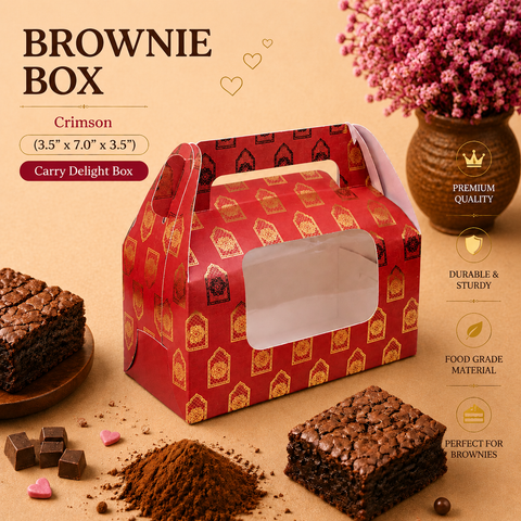 Crimson Carry Delight Box | Festive Box | Sanskriti Collection