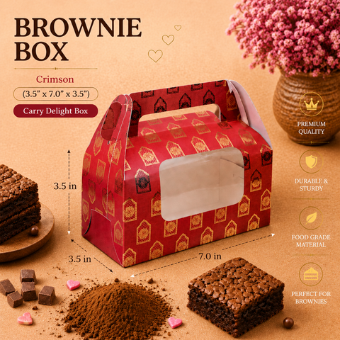 Crimson Carry Delight Box | Festive Box | Sanskriti Collection