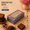 Brownie Box – 2 Piece – Floral – 6 x 3 x 1.75 inch – Sanskriti Festive Collection