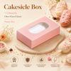 Cakesicle Box - Peach - (9cm X 5cm X 3cm)