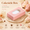 Cakesicle Box - Peach - (9cm X 5cm X 3cm)